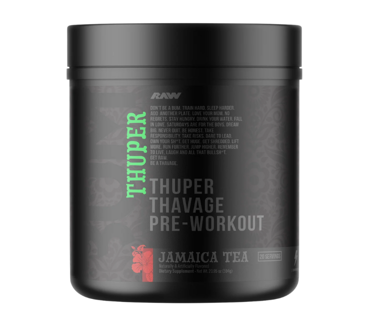 Raw Thuper Thavage Pre-Workout 20 Serv