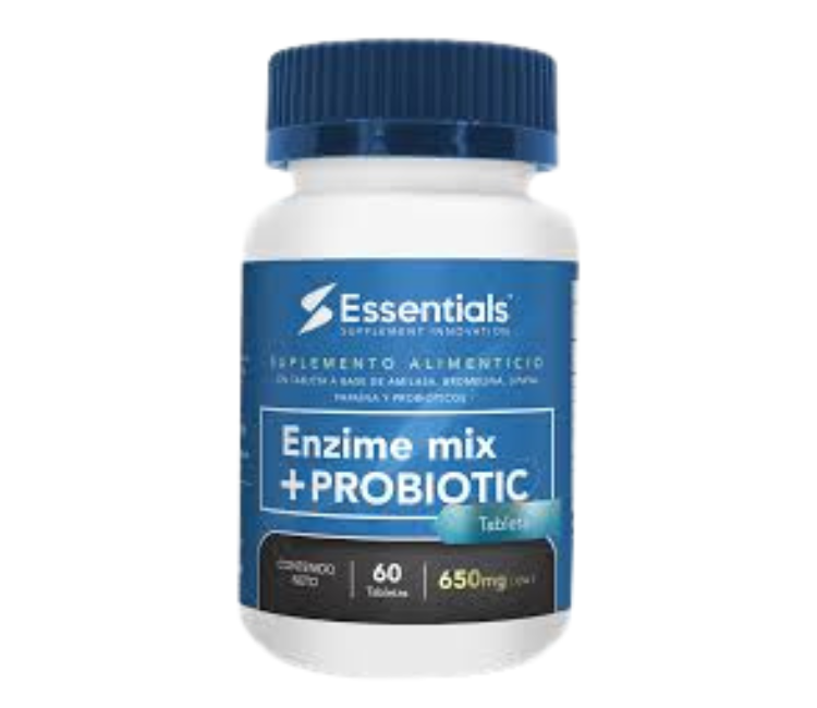 Essentials Enzime mix + PROBIOTIC (60 Caps)