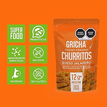Gricha Cricket Powered Churritos